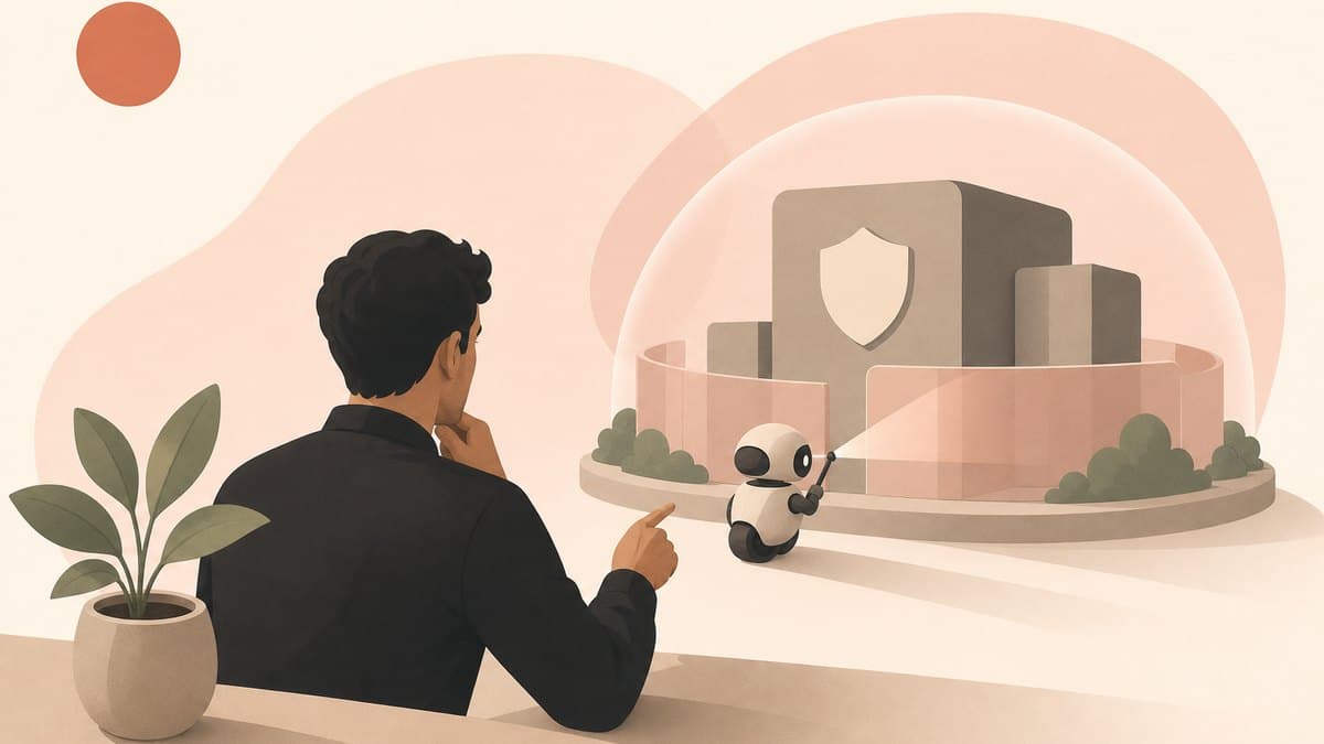 A founder directing an autonomous agent to probe the perimeter of their own product before an attacker does