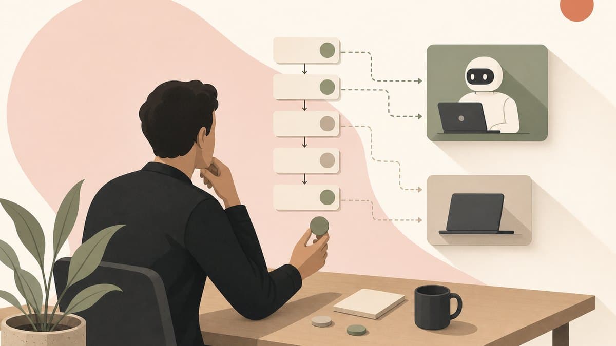 A founder deciding which steps of a workflow to hand to a frontier model and which to keep on a cheaper tier